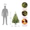 4 ft. Pre-Lit Kincaid Spruce Artificial Christmas Tree, Clear Lights